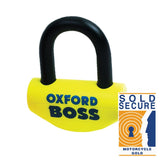 Oxford Big Boss Disc lock -16mm shackle-NW4 Motorcycles-NW4 Motorcycles-Scooter-Shop-London