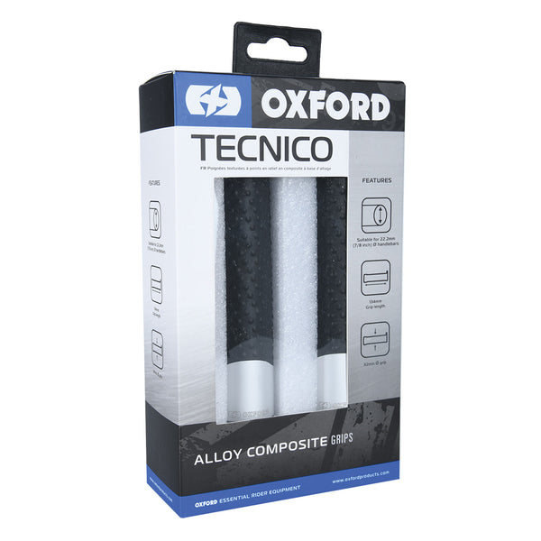 Oxford TECNICO Grips - Silver