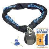 Oxford Monster XL Chain & Padlock-NW4 Motorcycles-NW4 Motorcycles-Scooter-Shop-London