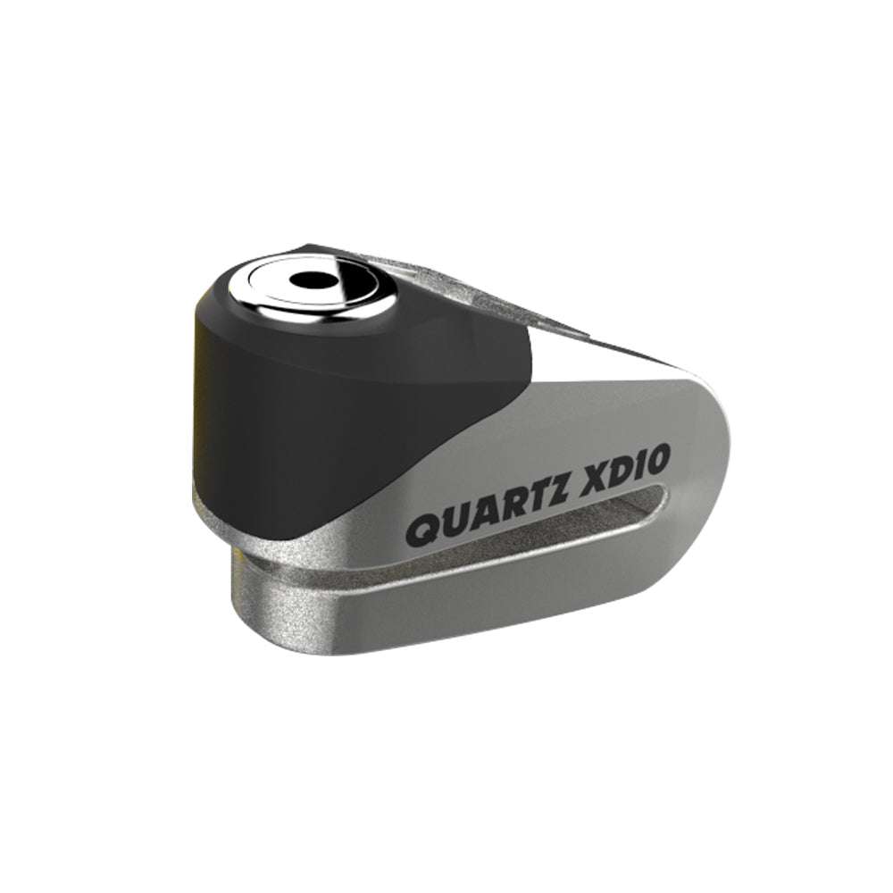 Oxford Quartz XD10 disc lock(10mm pin) Brushed stainless eff