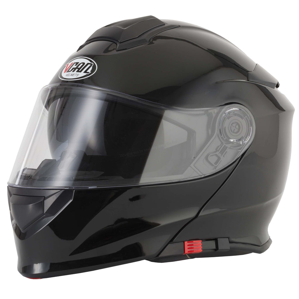 Vcan H272 Gloss Black Helmet