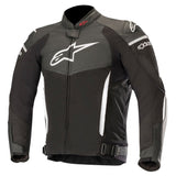 Alpinestars SP X Leather Jacket Black & White-NW4 Motorcycles-NW4 Motorcycles-Scooter-Shop-London
