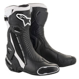 Alpinestars SMX Plus v2 Boots Black & White-NW4 Motorcycles-NW4 Motorcycles-Scooter-Shop-London