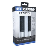 Oxford TECNICO Grips - Silver-NW4 Motorcycles-NW4 Motorcycles-Scooter-Shop-London