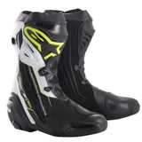 Alpinestars Supertech R Boot Black Yellow Fluo & White-NW4 Motorcycles-NW4 Motorcycles-Scooter-Shop-London