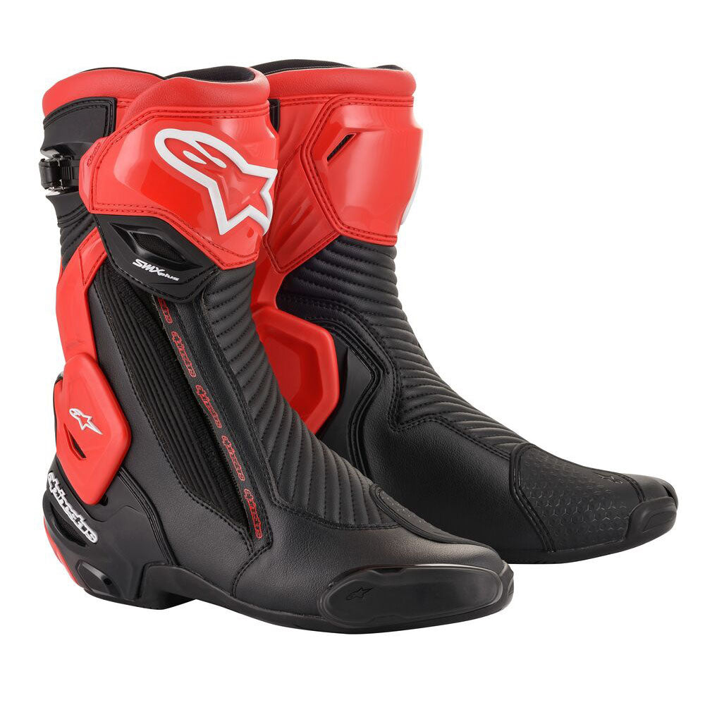Alpinestars SMX Plus v2 Boots Black & Red