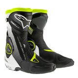 Alpinestars SMX Plus Boot Black White & Fluo-NW4 Motorcycles-NW4 Motorcycles-Scooter-Shop-London