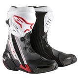 Alpinestars Supertech R Boot Black White Red-NW4 Motorcycles-NW4 Motorcycles-Scooter-Shop-London