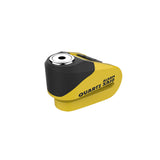 Oxford Quartz Alarm XA10 disc lock(10mm pin) Yellow/Black-NW4 Motorcycles-NW4 Motorcycles-Scooter-Shop-London