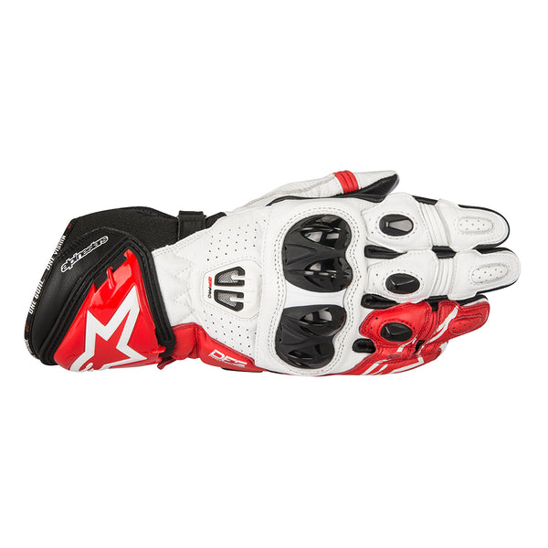 Alpinestars GP Pro R2 Gloves Black White Red